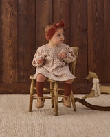 Velour Bow Headband || Redwood by Quincy Mae