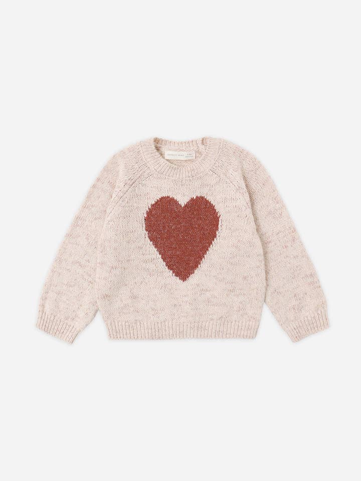 Knit Sweater || Red Heart by Quincy Mae