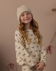 Spongey Knit Set || Evergreen Bows by Rylee + Cru