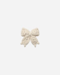 Crochet Bow || Natural by Quincy Mae