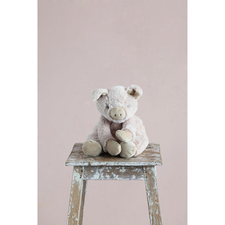 Plush Pig by Creative Co-Op