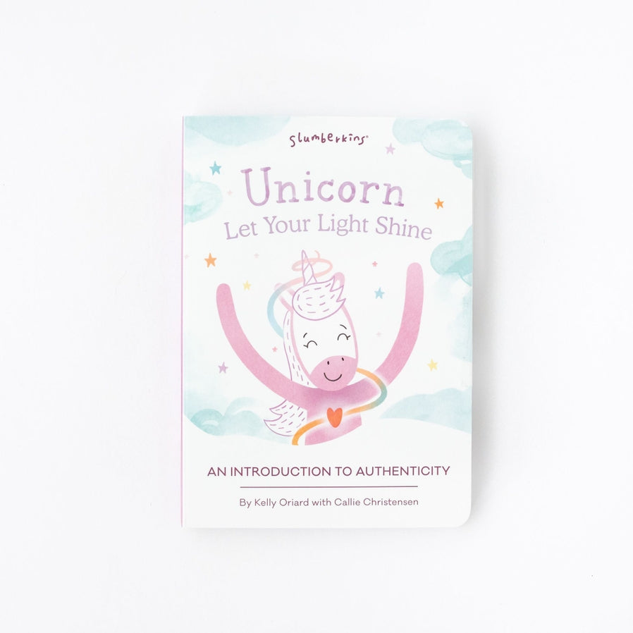 Unicorn, Let Your Light Shine: Intro Authenticity Book by Slumberkins