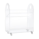 Babyletto Presto Acrylic Bookcase and Cart