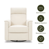 Namesake Willa Deluxe Power Recliner and Swivel Glider with Heat & Massage