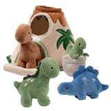 Dino-Might Plush Dinosaur Volcano Interactive Play Set by Lambs & Ivy
