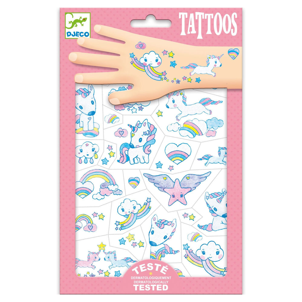 Unicorns Tattoos by Djeco