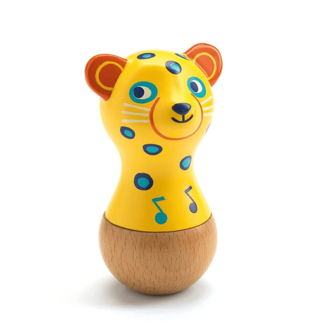 Animambo Jaguar Maraca Musical Instrument by Djeco