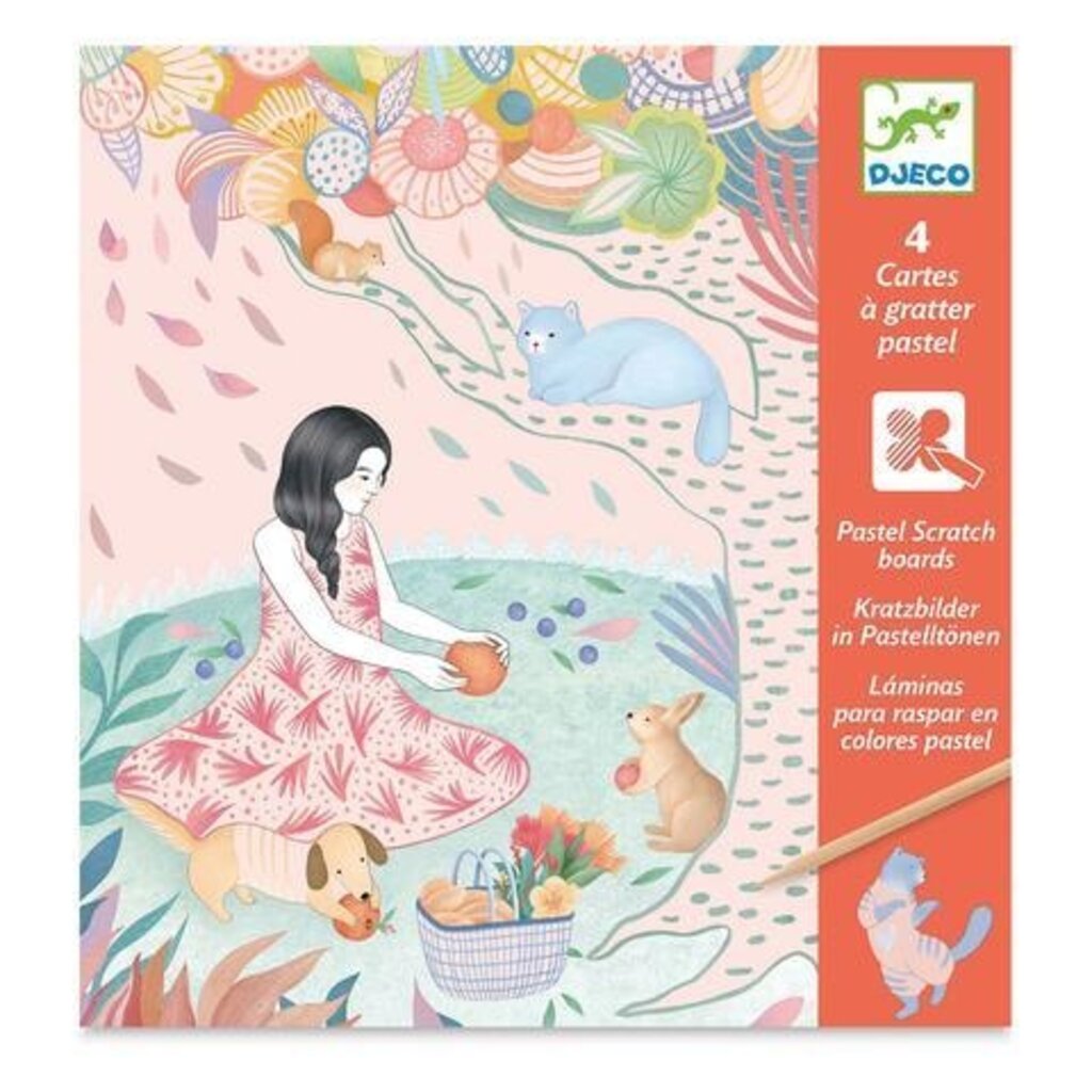 Scratch Cards - The Picnic by Djeco