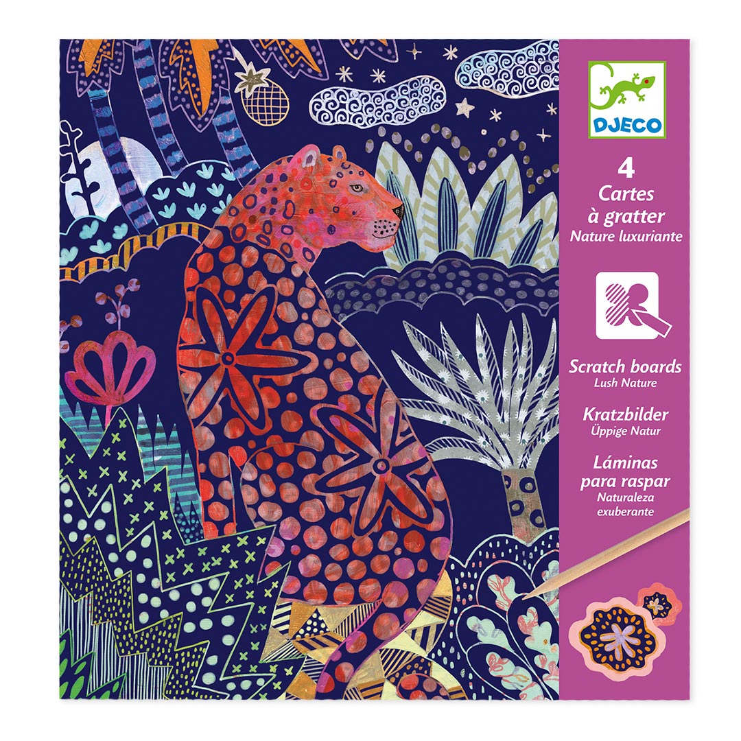 Scratch Cards - Lush Nature by Djeco