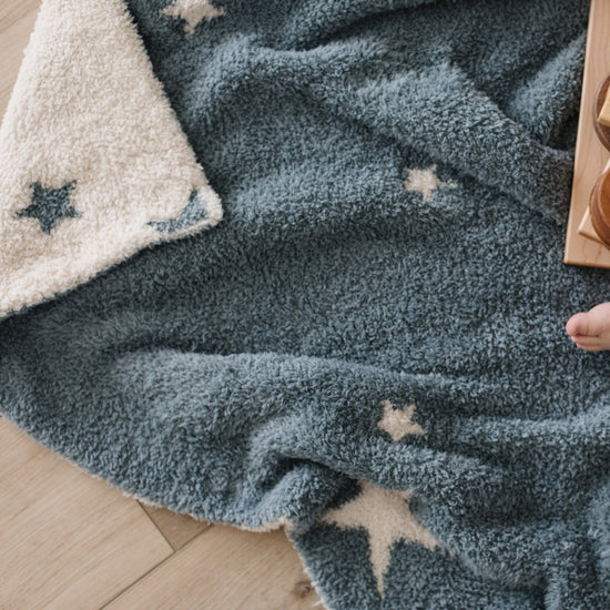 Double-Layer Bamboni Mini Blanket - Nightfall by Saranoni