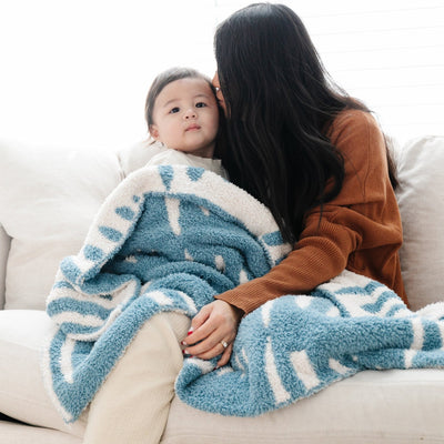 Double Layer Bamboni Receiving Blanket- Triangle by Saranoni