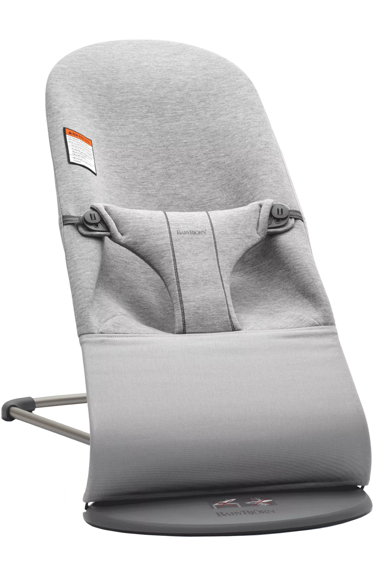 Bouncer Bliss - 3D Jersey in Light Grey by BabyBjorn