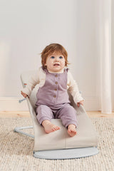 Bouncer Bliss - 3D Jersey in Light Beige by BabyBjorn