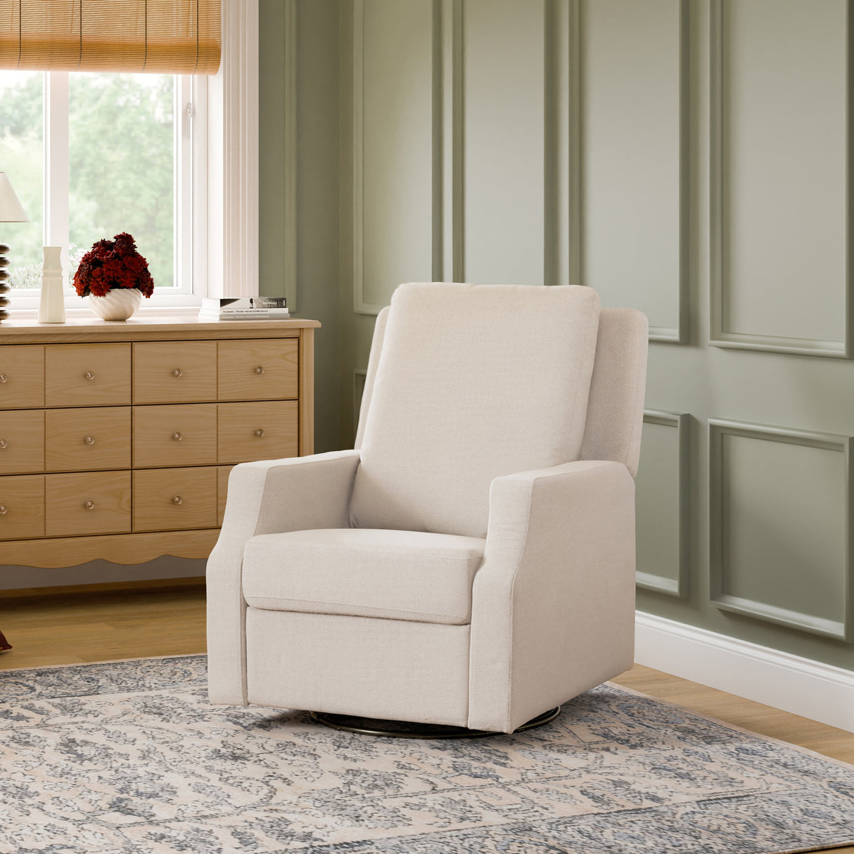 Namesake Crewe Recliner and Swivel Glider