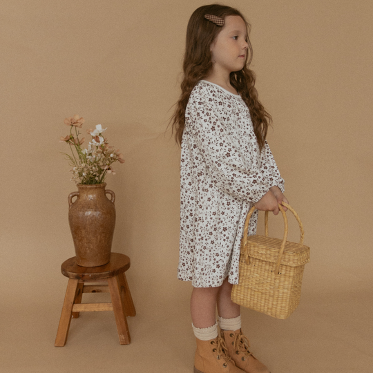 Organic Smocked Sundress - Wildvine by Makemake