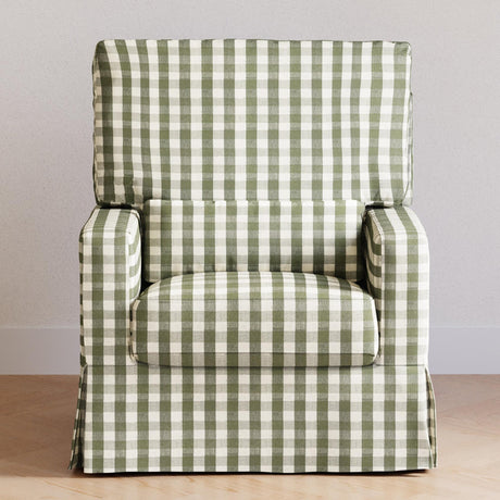 Namesake Crawford Pillowback Comfort Swivel Glider