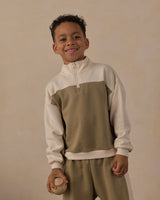 Quarter Zip Crew || Olive by Rylee + Cru