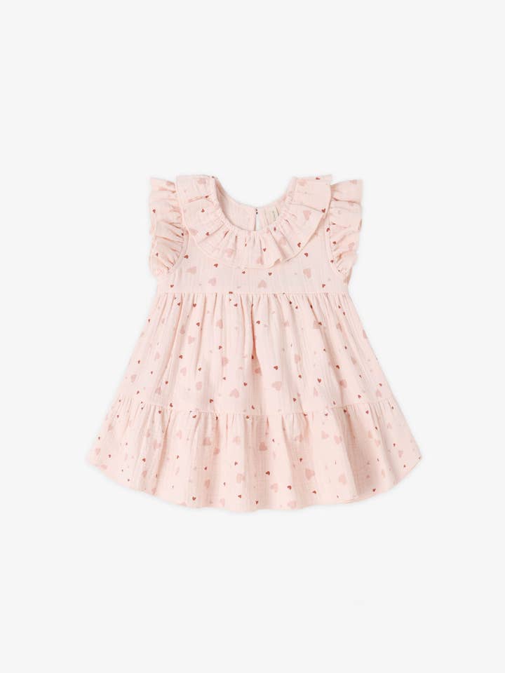 Charlotte Dress || Heart Confetti by Quincy Mae