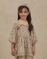 Elodie Dress || Blue Garden by Noralee