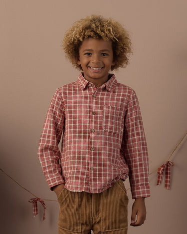 Collared Long Sleeve Shirt || Vintage Plaid by Rylee + Cru