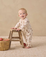Pocketed Woven Jumpsuit || Apples by Quincy Mae