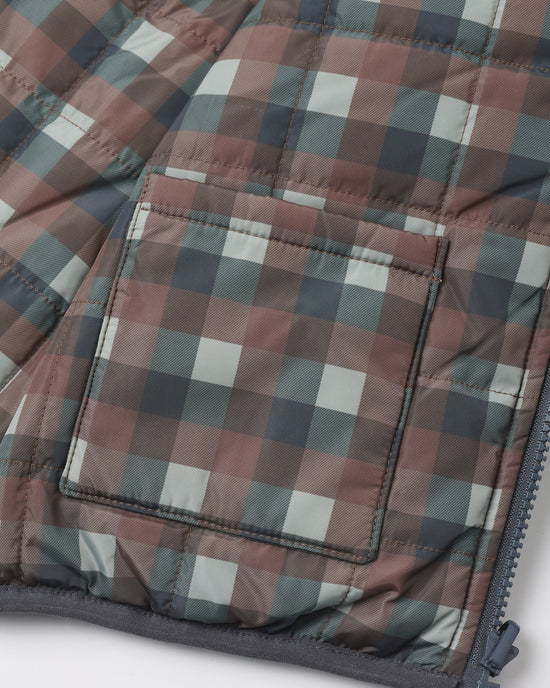 Lightweight Reversible Puffer || Midnight Check by Rylee + Cru