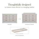 Monogram by Namesake Emory Farmhouse 6-Drawer Dresser