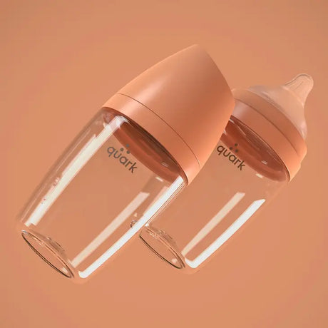 Buubibottle Max Hybrid Feeding Bottle - Orange by Quark Baby