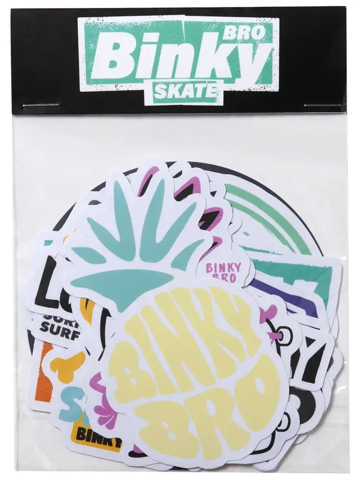 Skate Sticker Set by Binky Bro