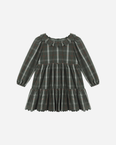 Fran Dress || Holiday Plaid by Rylee + Cru