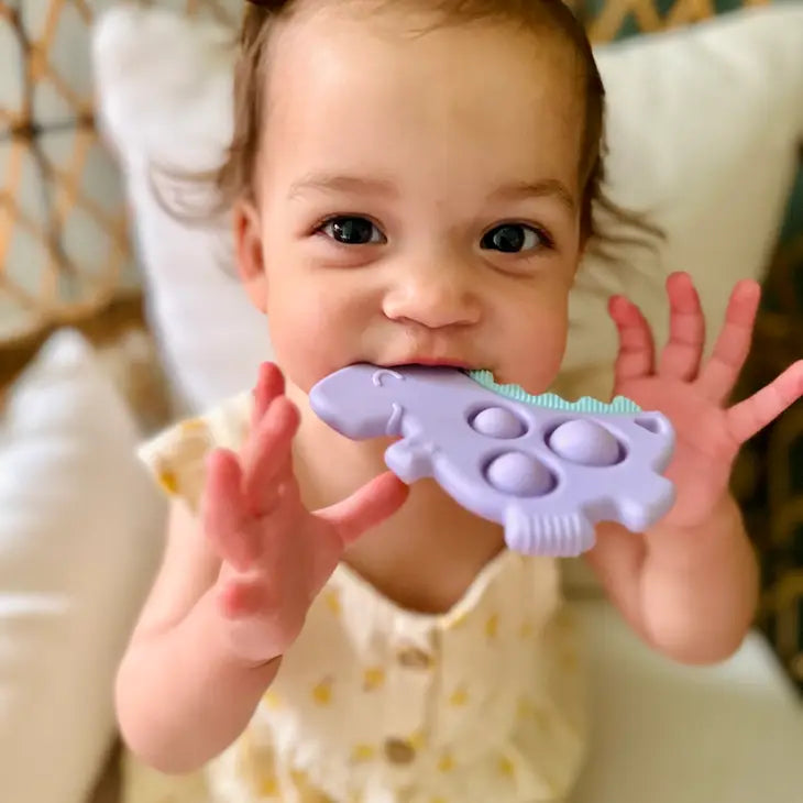 Itzy Pop Lilac Dino by Itzy Ritzy