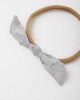 Little Knot Headband || Dusty Blue by Rylee + Cru