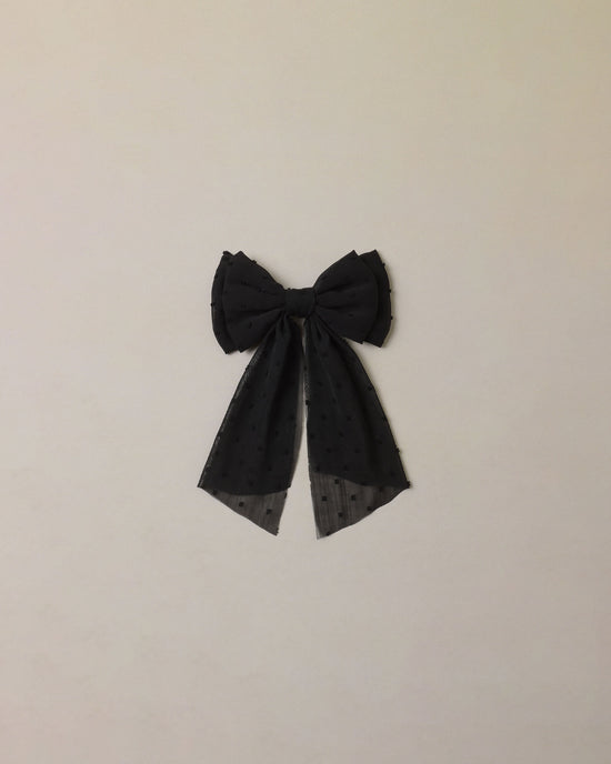 Alice Bow || Black by Noralee