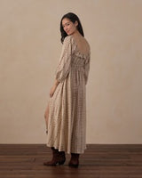 Women's Magnolia Dress || Floral Stripe by Rylee