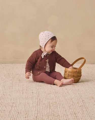 Baby Bonnet || Heart Ditsy by Quincy Mae