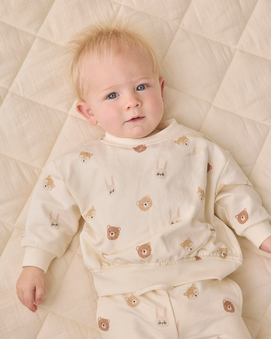 Relaxed Fleece Sweatshirt || Critters by Quincy Mae