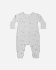 Long Sleeve Jumpsuit || Squirrel by Quincy Mae