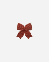 Crochet Bow || Redwood by Quincy Mae