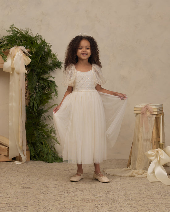 Dorothy Dress || Ivory by Noralee