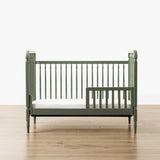 Namesake Liberty 3-in-1 Convertible Spindle Crib with Toddler Bed Conversion Kit