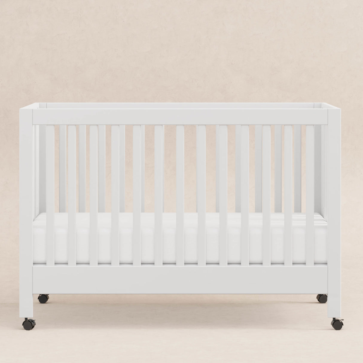 Babyletto Maki Portable Folding Crib with Toddler Bed Conversion Kit