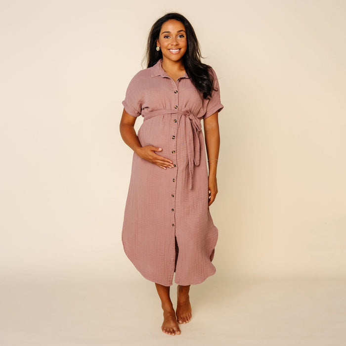 The Everyday Dress - Berry by Lou Lou & Company