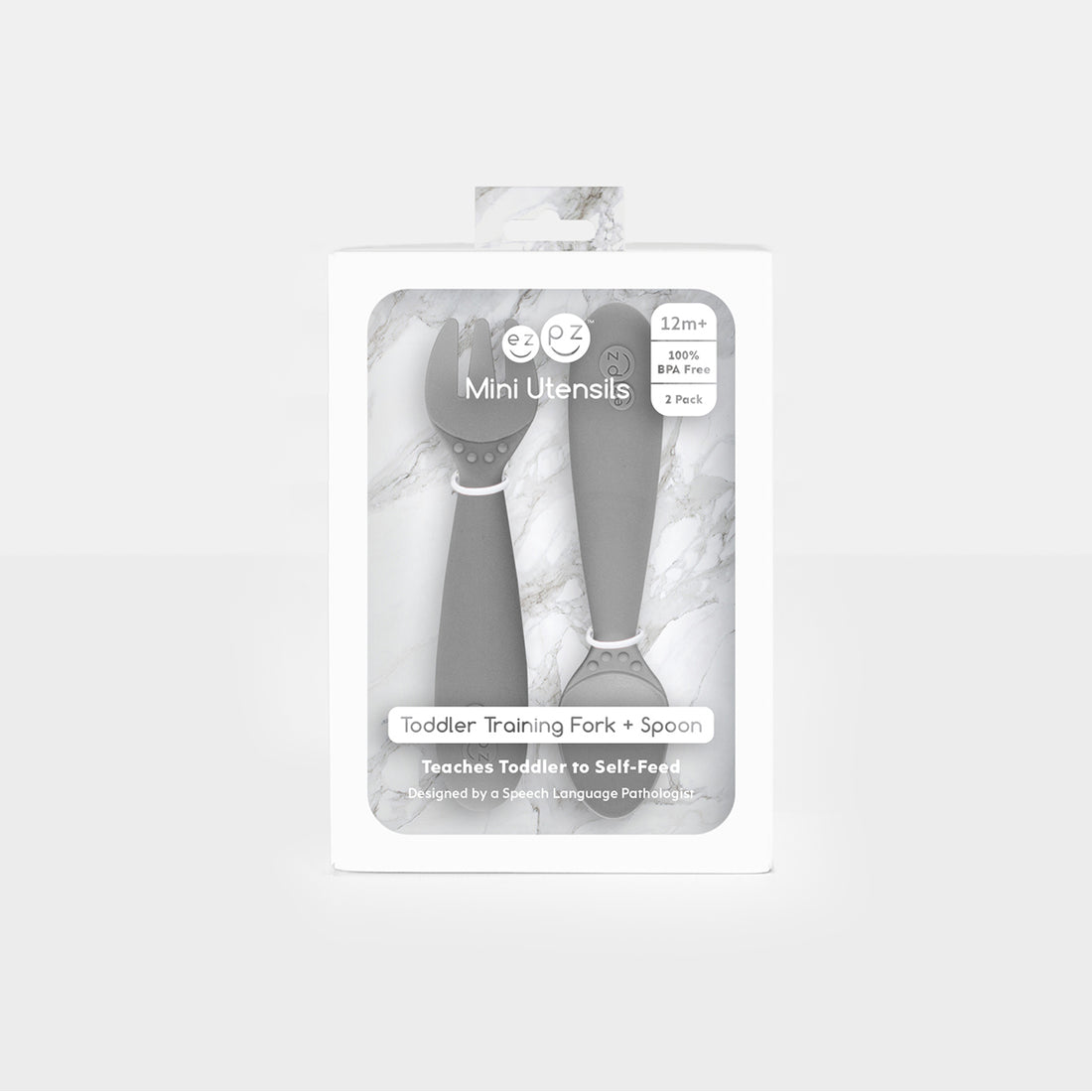 Mini Utensils- Gray by ezpz