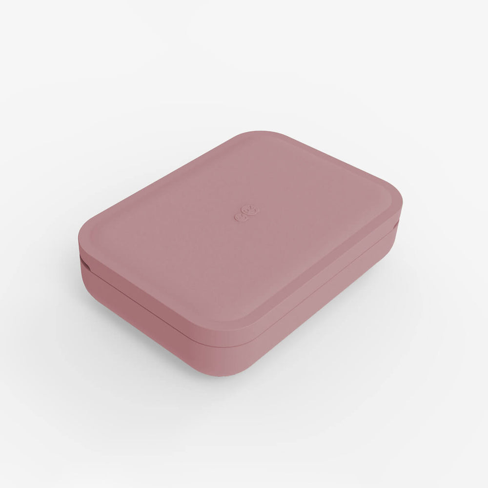 Baby-Led Weaning Travel Box- Blush by EZPZ