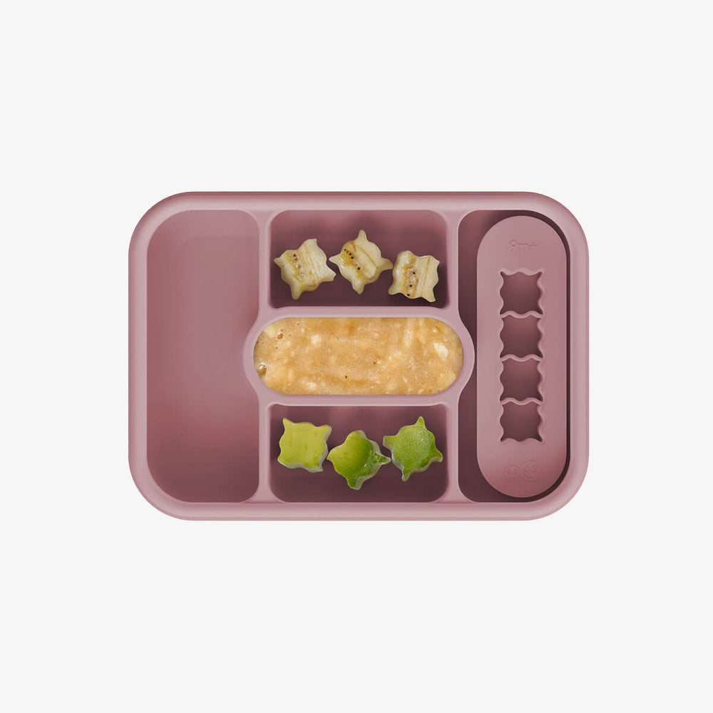 Baby-Led Weaning Travel Box- Blush by EZPZ