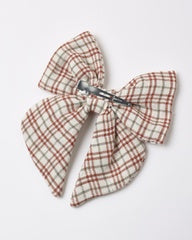 Bow || Christmas Plaid by Quincy Mae