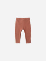 Ribbed Legging || Red by Quincy Mae