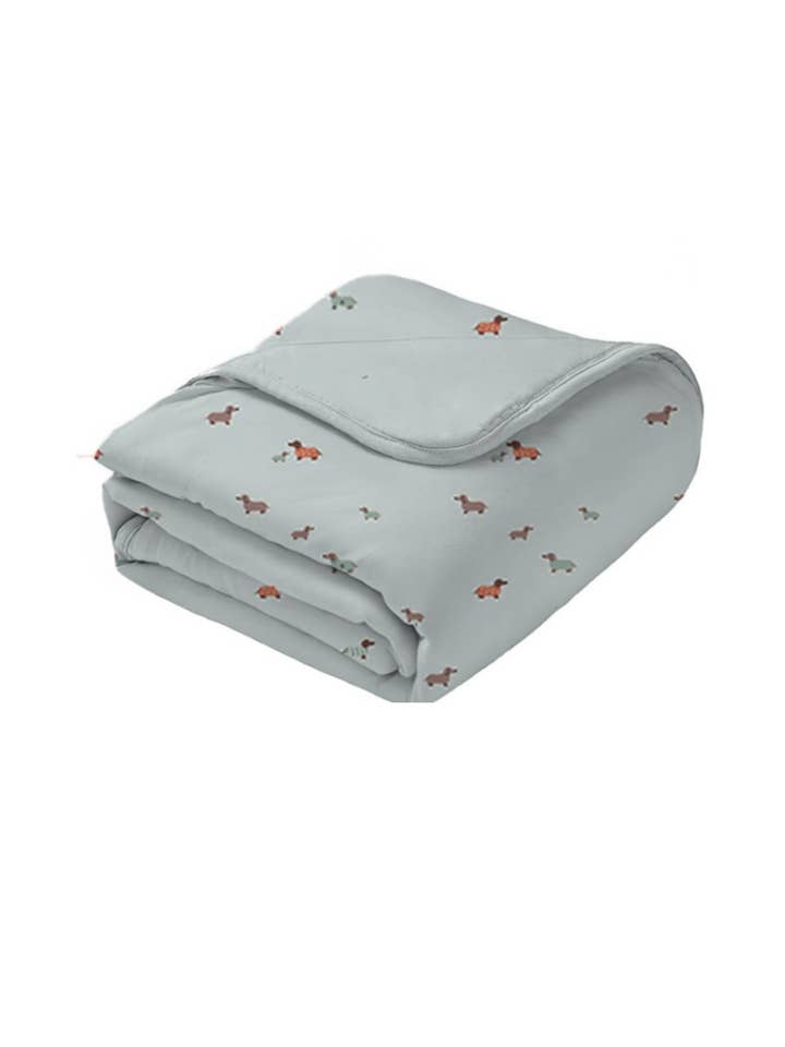 Mini Cloud Blanket- Woof / 1.0 TOG by gunamuna