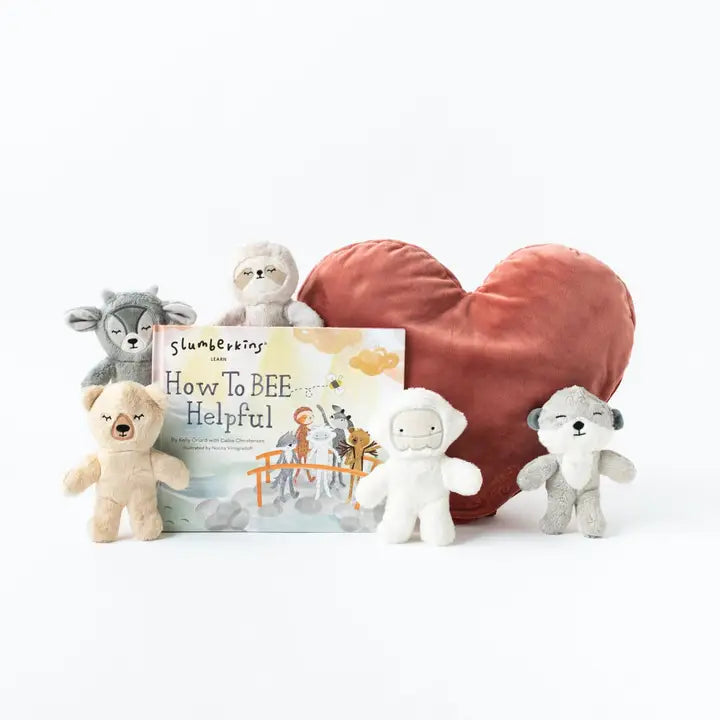 How to Bee Helpful Pillow Set by Slumberkins