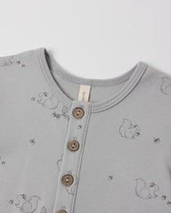 Long Sleeve Jumpsuit || Squirrel by Quincy Mae